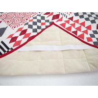 萩原 ウォッシャブル綿キルトマルチカバー ビーカー 約幅1850×奥行2400mm レッド 270067610 1枚（直送品）