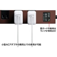 サンワサプライ 雷ガードタップ TAP-SP2110-5BR 1個（直送品）