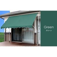 ファミリー・ライフ 日よけスクリーン＆ブラインドDX 310幅 ブラウン 0331530（直送品）