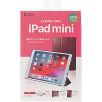 サンワサプライ iPad mini 2019 ソフトレザーケース レッド PDA-IPAD1407R 1個（直送品）