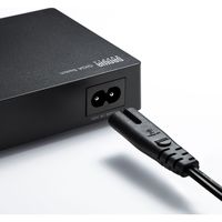 サンワサプライ ギガビット対応 スイッチングハブ(5ポート・マグネット付き) LAN-GIGAP502BK 1個