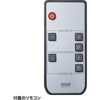 サンワサプライ HDMI切替器（2入力2出力・マトリックス切替機能付き） SW-UHD22 1個（直送品）