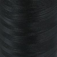 フジックス FUJIX(フジックス)　キングポリエステルミシン糸 工業用 普通地用 50番/3000m col.402 黒（直送品）