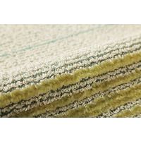 イケヒコ グラデボーダー カーペット 1850×1850mm グリーン 1340720121703 1枚（直送品）