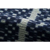 イケヒコ カントネ ダイニングラグ 2200×2600mm ネイビー 1340700192503 1枚（直送品）