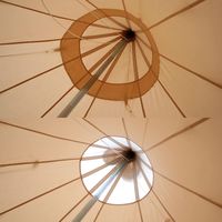 S'more（スモア） ティピーテント ポリコットン Tippo300 5～6名用 撥水加工 UVカット 抗菌 収納バッグ付き 1個（直送品）