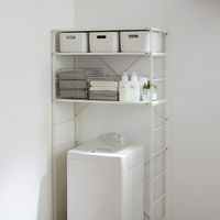 【まとめ買いセット】無印良品 ステンレスワイヤーバスケット5 約幅37×奥行26×高さ24cm 1セット（4個）良品計画