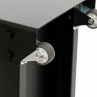 田窪工業所 トールワゴンハイタイプ幅10cmブラック NWH-100K 1個（直送品）