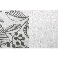 明和グラビア グラスルックデコシート WGL-04 フラワーアート グレー20cm×180cm　1個（直送品）