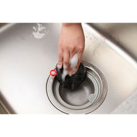 シンク洗いタワシ 排水口・三角コーナーにも 3個