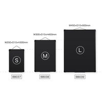 アスカ プラスチック枠ブラックボード L BB039 1枚