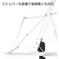キョーリツコーポレーション 譜面台 MS-3AL/SV 1箱(5個入)（直送品）