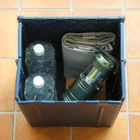 フォールディングストレージスツール ST04 NV 86103 1セット（4台入） 不二貿易（直送品）