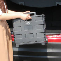 不二貿易 フォールディングキャリーカート ST05 BK 86109 1個