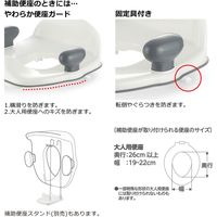 リッチェル ポッティス イス型おまるK ホワイト 1個入×2セット（直送品）