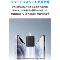 Anker Nano II 65W（ブラック） USB充電器 Type-C×1 PD対応 折りたたみ式プラグ A2663N11