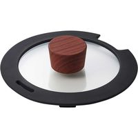 ベストコ IH フライパン 深型フライパン 鍋 ガラス蓋 着脱式 ハンドル 8点セット ミラー ND-5633 フィライト（直送品）