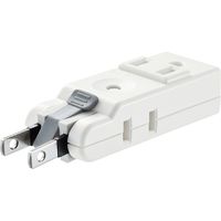 サンワサプライ 楽抜けマイクロタップ(2P・4個口) TAP-B58W 1個