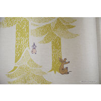 スミノエ ムーミン 遮光カーテン プート 100×178cm イエロー 4549781277516 1枚