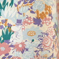 スミノエ MOOMIN セミオーダー カーテン コバナドレープ 2000×1400mm ピンク １セット(2枚入)（直送品）