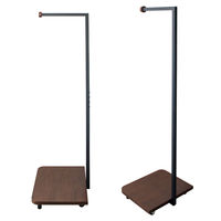 宮武製作所 スリムハンガーラック TORRE(トーレ) HS-1540_BK 1台