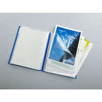 コクヨ クリヤーホルダーBノビータA4青12P フ-N5710B-12 3冊