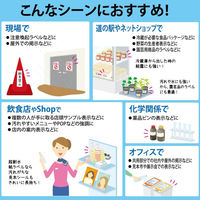 コクヨ カラーLBP用 超耐水紙ラベル A3 7枚入 ノー LBP-WS6800 1セット（14シート：7シート入×2袋）