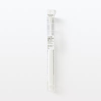 無印良品 ヘッドが交換できる歯ブラシ 部分みがき用ヘッド 白 やわらかめ 全長184mm 1セット（1本×2） 良品計画