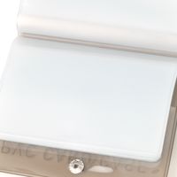 【LAKOLE/ラコレ】 クリアカードファイル グレー