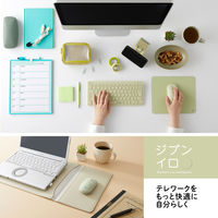 無線マウス ワイヤレスマウス 静音 2.4GHzレシーバー 3ボタン 薄型 持ちハコビ プラス GR TW-MO001 1個