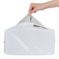 抗菌 カウンタークロス レギュラー グレー レーヨン100% 約30×60cm（1パック（100枚入）×5）