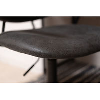 東谷 ROOM ESSENCE デスクチェア ブラック PC-79BK 1台（直送品）