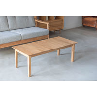 東谷 ROOM ESSENCE リビングテーブル 幅1100×奥行500×高さ380mm ナチュラル MTK-341NA 1台（直送品）