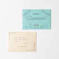 クレールフォンテーヌ ポレン封筒 洋2 ラベンダーブルー 1 cf55726 1パック