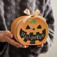 ヘッズ パンプキンハロウィン貼箱ーM(6個) PHW-HBM 1袋(6個入)