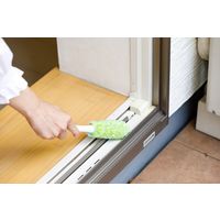 山崎産業 バスボンくん おててスッキリブラシ抗菌短柄 グリーン 1本