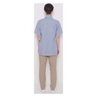 ボンマックス ユニセックスレギュラーカラーシャツ ネイビーストライプ S BKB4505 1枚（直送品）