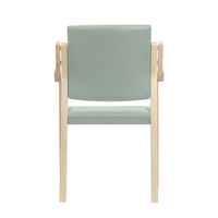 藤沢工業 ナチュラル ウッドチェア オールドブルー 福祉用イス 介護用イス スタッキング 木製イス 木製チェア 天然木 1脚