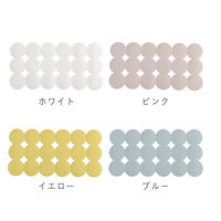 すべり止めマット浴室 浴槽用 バスルーム マット イエロー 1個 FUJIEI 吸盤付き 転倒防止 お風呂マット ラバーマット