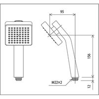 KVK 大流量シャワーヘッドZAAVA(ザーヴァ) ARB380 1本（直送品）
