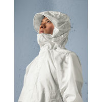 Makku(マック) パノラマバッグインレインスーツ AS-5140 ホワイトLL 1着（直送品）