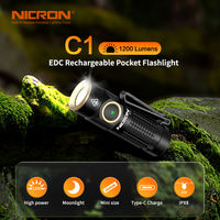 Nicron ポケットフラッシュライト C1 1箱（直送品）