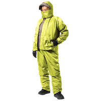 Makku(マック) デュアルフィットレインスーツ AS-5160 ライムグリーン4L 1着（直送品）