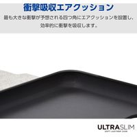 arrows We2 ケース レザー 手帳型 衝撃吸収 超軽量 薄型 ネイビー PM-F241PLFUNV エレコム 1個