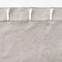 無印良品 麻平織ノンプリーツカーテン 幅100×丈200cm用 オフ白 良品計画