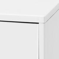 無印良品 再生ポリプロピレン入り 収納ストッカー キャスター付1 ホワイトグレー 約幅18×奥行40×高さ83cm 良品計画