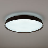 無印良品 LED木製シーリングライト 調光調色機能付 10畳 ダークブラウン MJ-CEW10D 良品計画