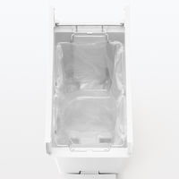 無印良品 再生ポリプロピレン入り ペダル式ダストボックス 両開きフタ付き 小 20/30L袋用 良品計画