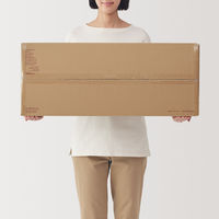 無印良品 スチールパイプシューズラック ウォームグレー 幅53×奥行29×高さ79cm 良品計画