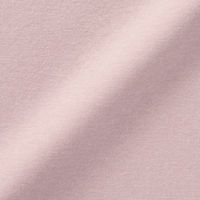 【レディース】無印良品 婦人 あったか綿 厚手 Uネック八分袖Tシャツ 婦人M ライトピンク 良品計画